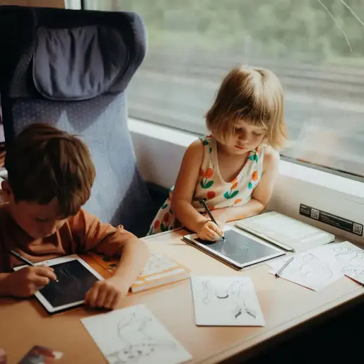 Kidywolf KIDYDRAW MINI Digitalna tabla za crtanje s 30 ilustracija - Animals