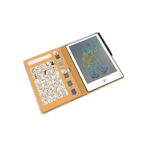 Kidywolf KIDYDRAW MINI Digitalna tabla za crtanje s 30 ilustracija - Animals