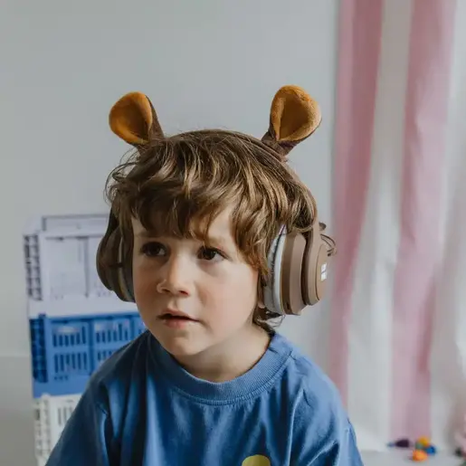 Kidywolf KIDYEARS Dječije Bluetooth slušalice s motivom 85 dB – Bear