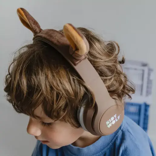 Kidywolf KIDYEARS Dječije Bluetooth slušalice s motivom 85 dB – Bear