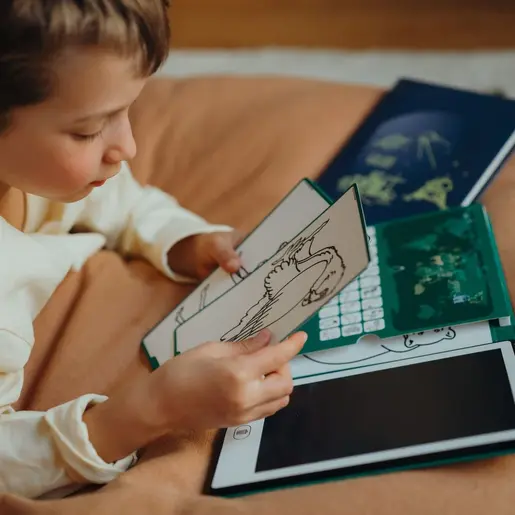 Kidywolf KIDYDRAW MINI Digitalna tabla za crtanje s 30 ilustracija - Galaxie