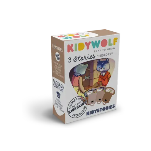 Kidywolf KIDYSTORIES Set slajdova za KIDYSLIDE – History