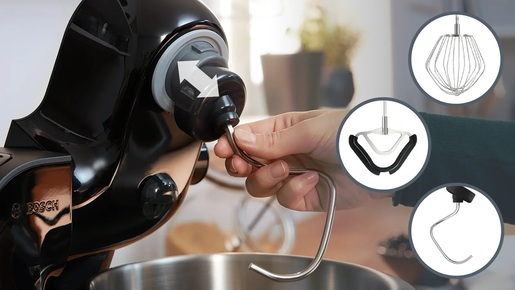 BOSCH kuhinjski robot MUM59N26CB Serie 5, 1000 W, 3.9 L