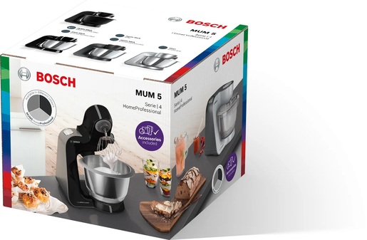 BOSCH kuhinjski robot MUM59N26CB Serie 5, 1000 W, 3.9 L