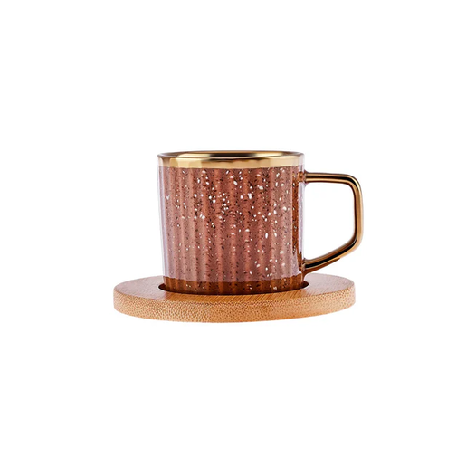 Karaca set šoljica za kavu Bambu, 6/1 multicolor