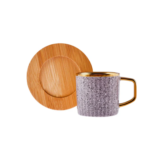 Karaca set šoljica za kavu Bambu, 6/1 multicolor
