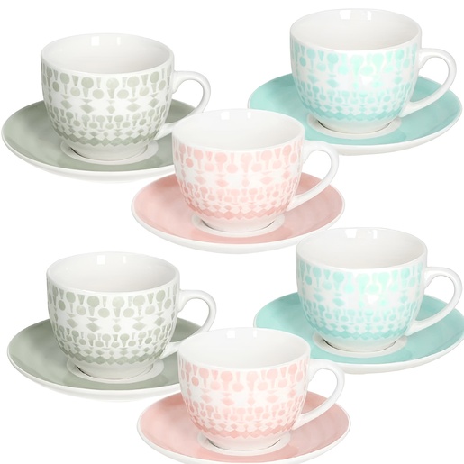 Tognana set šoljica 270ml Metropolis Gipsy Soft, 6/1 porculan