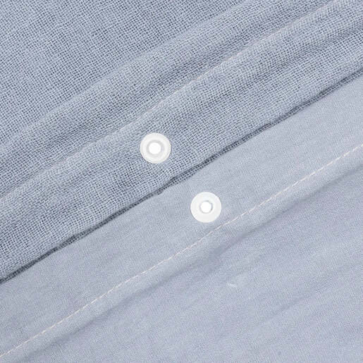 Jednokrevetna posteljina Atmosphera Lili Blue 140x200 cm – Muslin 100% pamuk