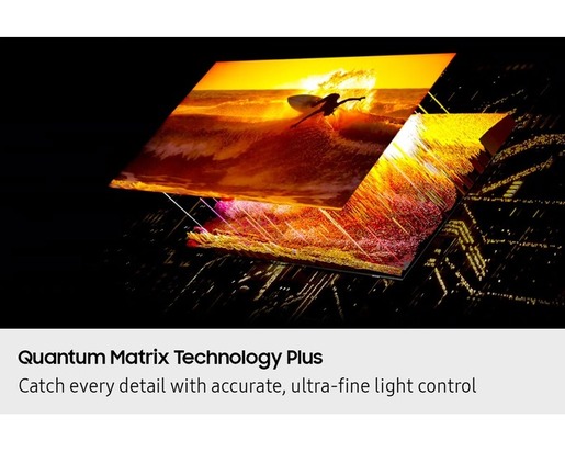 SAMSUNG Mini LED televizor  QE55QN85FAUXXH, Vision AI Smart TV, NQ4 AI Gen2 Procesor, Motion Xceleratorr 144Hz, Dolby Atmos®, Srebreni