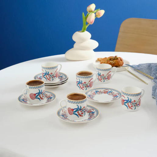 Karaca set šoljica za kavu Hatay 80ml, 6 komada