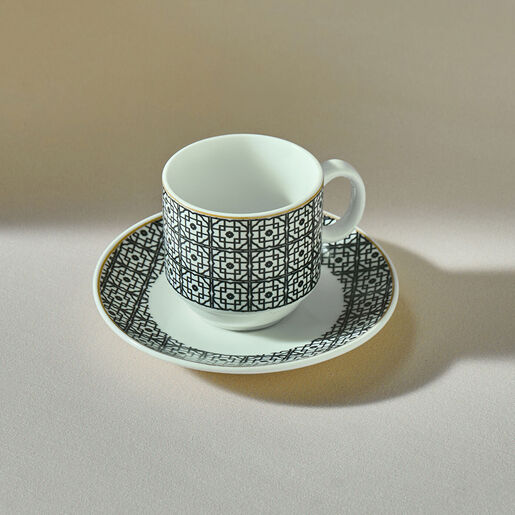 Karaca set šoljica za kavu Kermeny 80ml, 6 komada