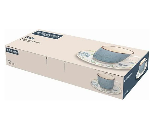 Tognana set šoljica za kavu i čaj Metropolis Gaia, 6 komada ME185025637