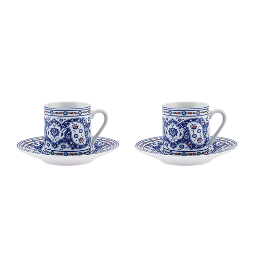 Karaca set šoljica za kavu Gülhane 80ml, 2 komada
