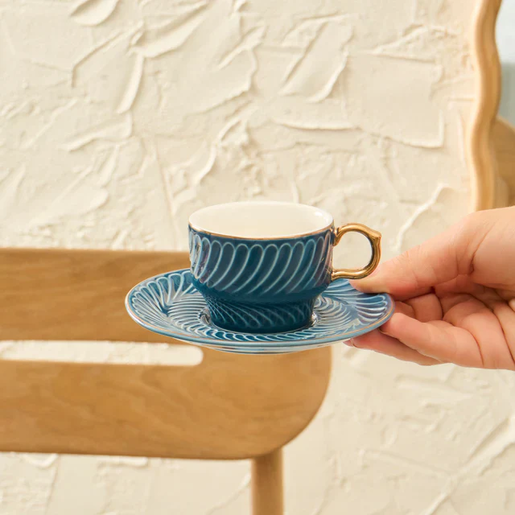 Karaca set šoljica za kavu Olympian 90ml, 6 komada