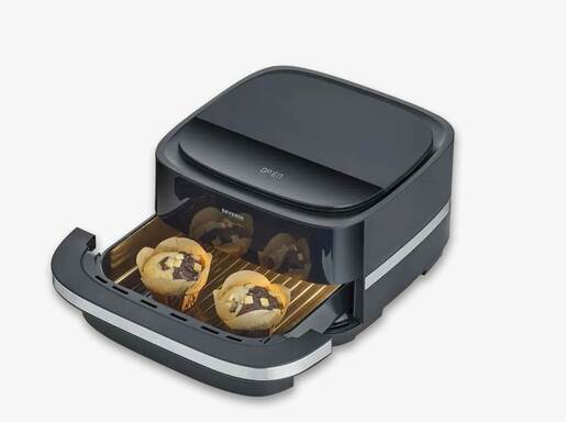 SEVERIN friteza na vrući zrak FR 2464 FryLight Pizza & More, 2100 W, do 230 °C, idealno za pizzu