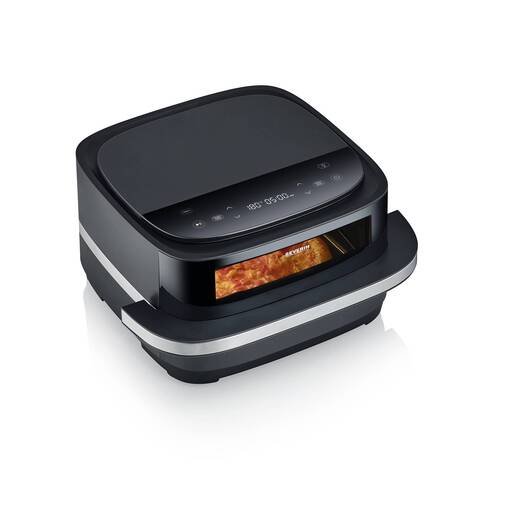 SEVERIN friteza na vrući zrak FR 2464 FryLight Pizza & More, 2100 W, do 230 °C, idealno za pizzu