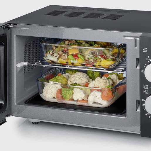 SEVERIN mikrovalna pećnica MW 7762 2u1 s roštiljem, 800 W, 20 L