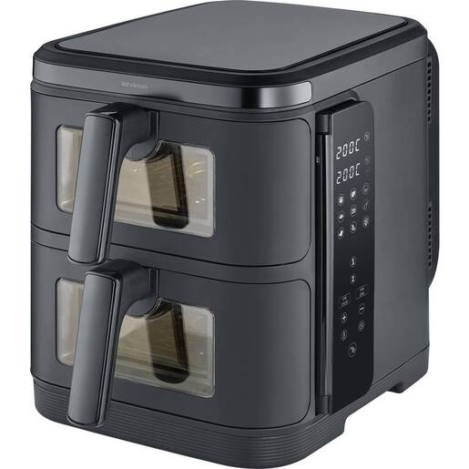 SEVERIN friteza na vrući zrak FR 2468 S-Fry Duo Stack, 2800 W, 11 L