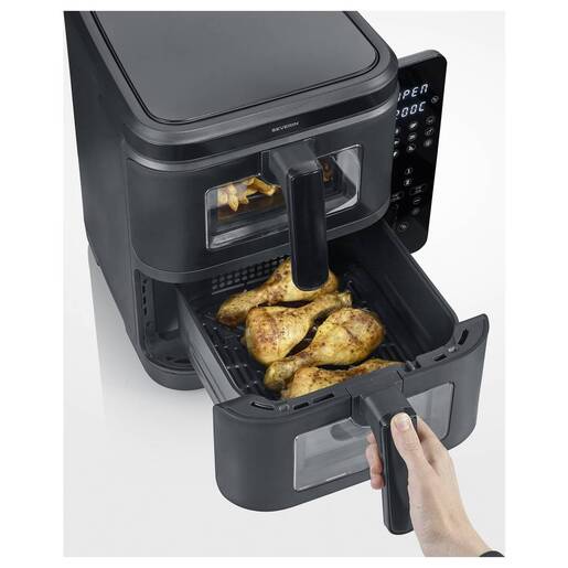 SEVERIN friteza na vrući zrak FR 2468 S-Fry Duo Stack, 2800 W, 11 L