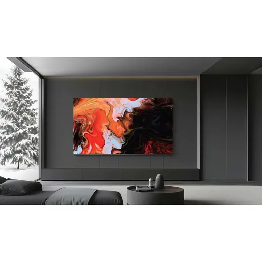 Haier Mini LED televizor H55M80FUX, 4K Ultra HD, Smart TV, Google TV, HDR10, Dolby Atmos, Dolby Vision, Siva