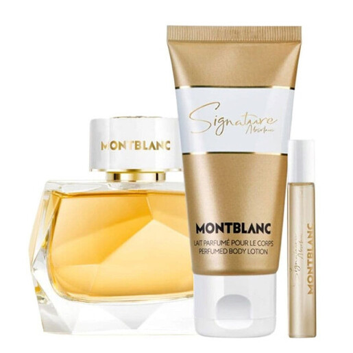 Mont Blanc Signature Absolue EDP poklon set za žene – parfem 90 ml + mini parfem 7,5 ml + 100 ml body lotion