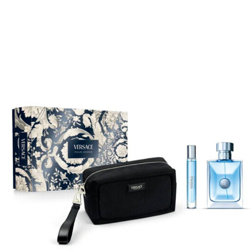 Versace Pour Homme EDT poklon set za muškarce – toaletna voda 100 ml + travel spray 10 ml + neseser
