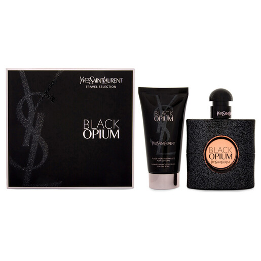 Yves Saint Laurent Black Opium EDP 50 ml poklon set za žene – parfem 50 ml + 50 ml body lotion