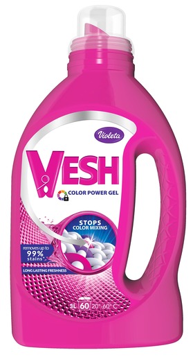 VESH Color Power gel deterdžent za pranje rublja 3 L (60 pranja)