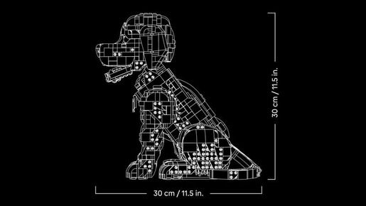 LEGO® Icons Štene zlatnog retrivera 11384