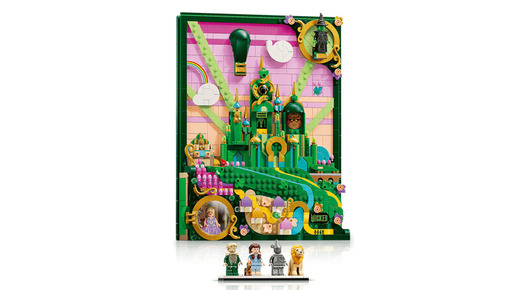 LEGO® Wicked Smaragdni grad – umjetnost zidova 75685