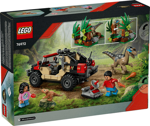 LEGO® Jurassic World Bjekstvo raptora terencem 76972