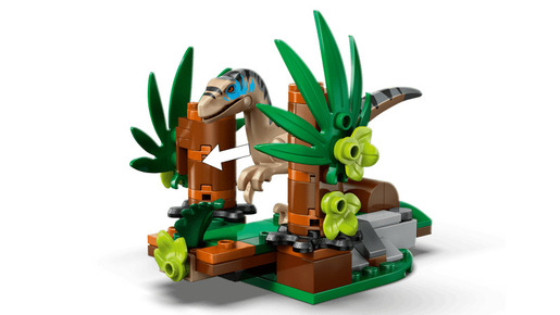 LEGO® Jurassic World Bjekstvo raptora terencem 76972