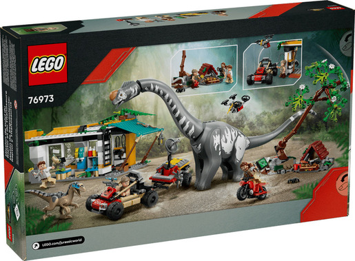 LEGO® Jurassic World Praćenje raptora i Titanosaura 76973