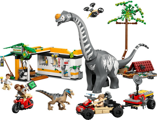 LEGO® Jurassic World Praćenje raptora i Titanosaura 76973