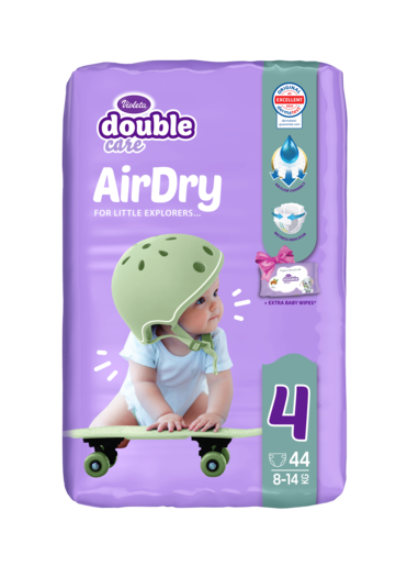 Violeta Air Dry Double Care pelene Maxi 4 Jumbo 180 kom (8–14 kg) Monthly Pack