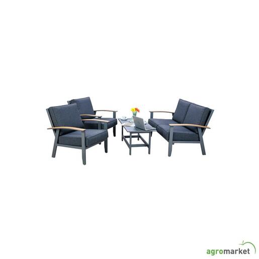Green Bay CREADOR aluminijski lounge set za vrt i balkon – 4 dijela