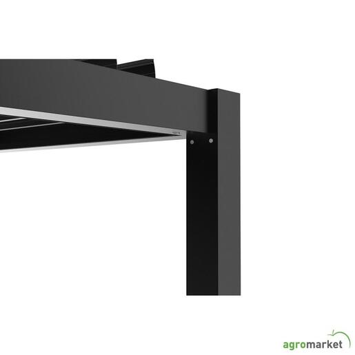 Green Bay aluminijumska vrtna pergola 3 × 4 m