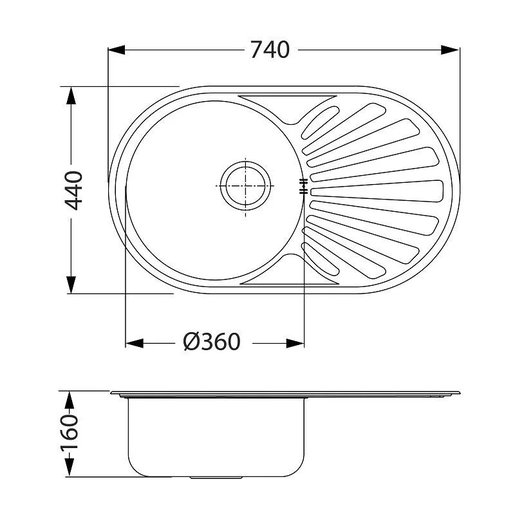Alveus sudoper Genesis Ciklo 20