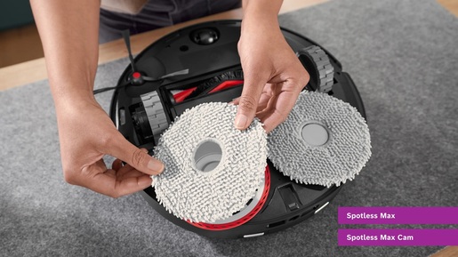 BOSCH rotirajuće krpe za brisanje BHZRMP3 Spotless Max, 2x2 kom