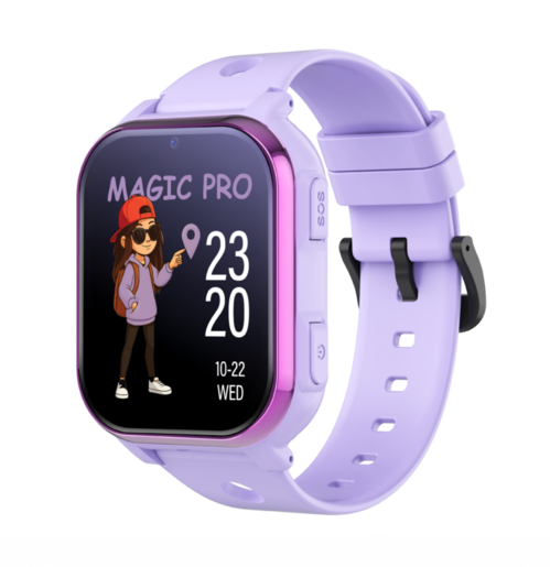 VIVAX Smart Kids Watch Magic 4G Pro, pametni sat, ljubičasti