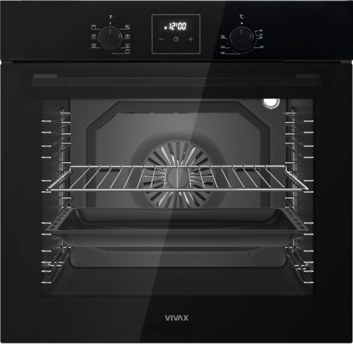 VIVAX HOME ugradbeni set PEAK LINE pećnica BO-808BFD G + ploča BH-04MFZIN