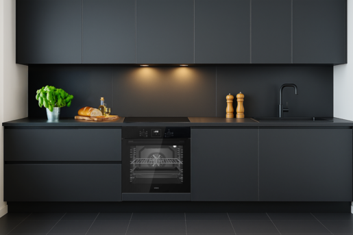 VIVAX HOME ugradbeni set PEAK LINE pećnica BO-808BFD G + ploča BH-04MFZIN