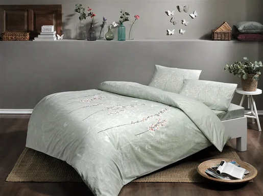 Jednokrevetna posteljina TAC Tiana 200x220 cm – Ranforce 100% pamuk