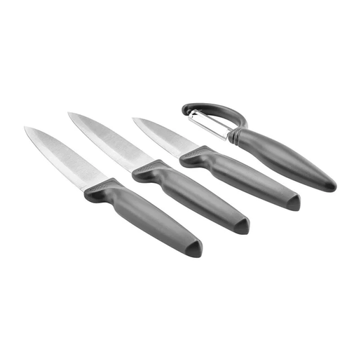 Karaca Dr Inox Peel set noževa, sivi, 4 komada