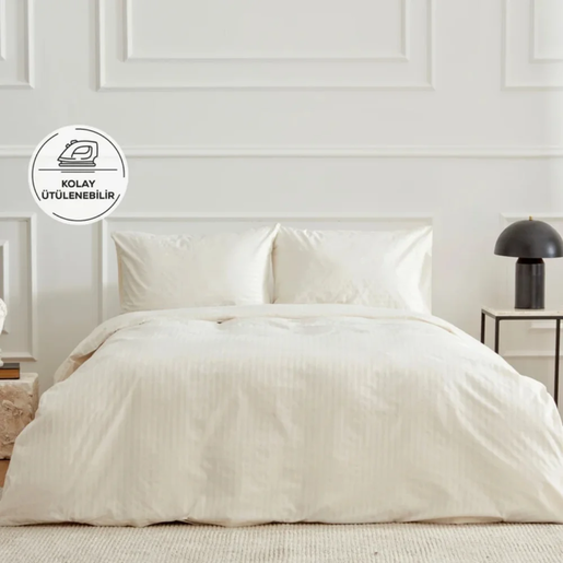 Dupla posteljina Karaca Josef Siva 200x220 – 50% pamuk / 50% poliester