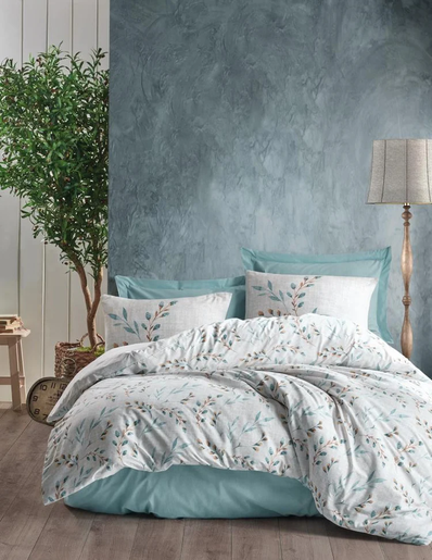 Dupla posteljina Modeline Mint 200x220 – 100% pamuk
