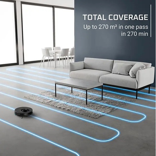 ROWENTA robotski usisivač RR87D5WH X-PLORER Serija 85+, 6000 Pa, automatsko pražnjenje