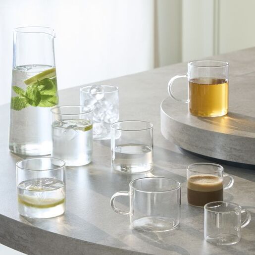 Tognana set šolja za kafu Lyra 6 komada 130 ml providne