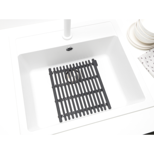 Brabantia silikonska podloška za sudoper SinkSide, tamnosiva