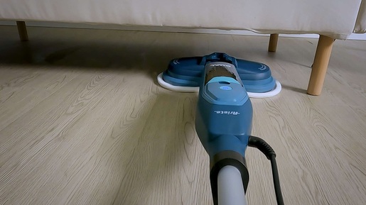 ARIETE parni čistač AR4178BL s dvije rotirajuće četke, 1200 W, plavi